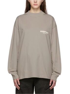 ESSENTIALS - Unisex Cotton Long Sleeve Shirt
